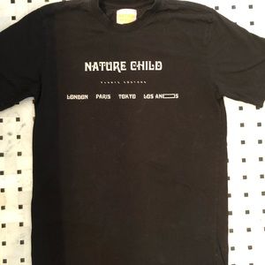 Nature child urban outfitters black shirt